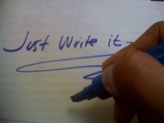 Just Write It
