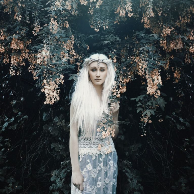 In Bloom: portraits of women in floral landscape by Bella Kotak