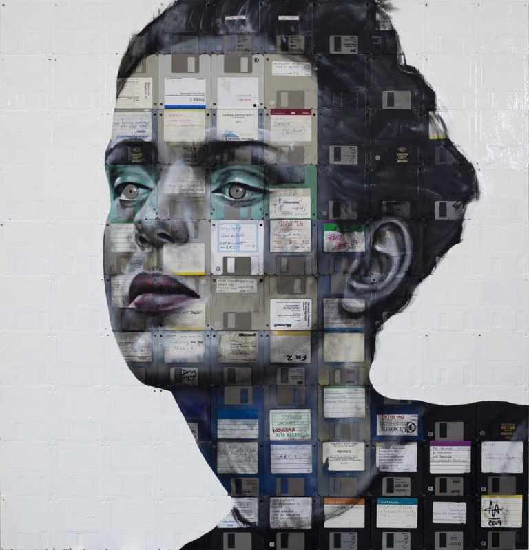 Portraits on Negative Films and Floppy Disks by Nick Gentry | MOMENTS ...