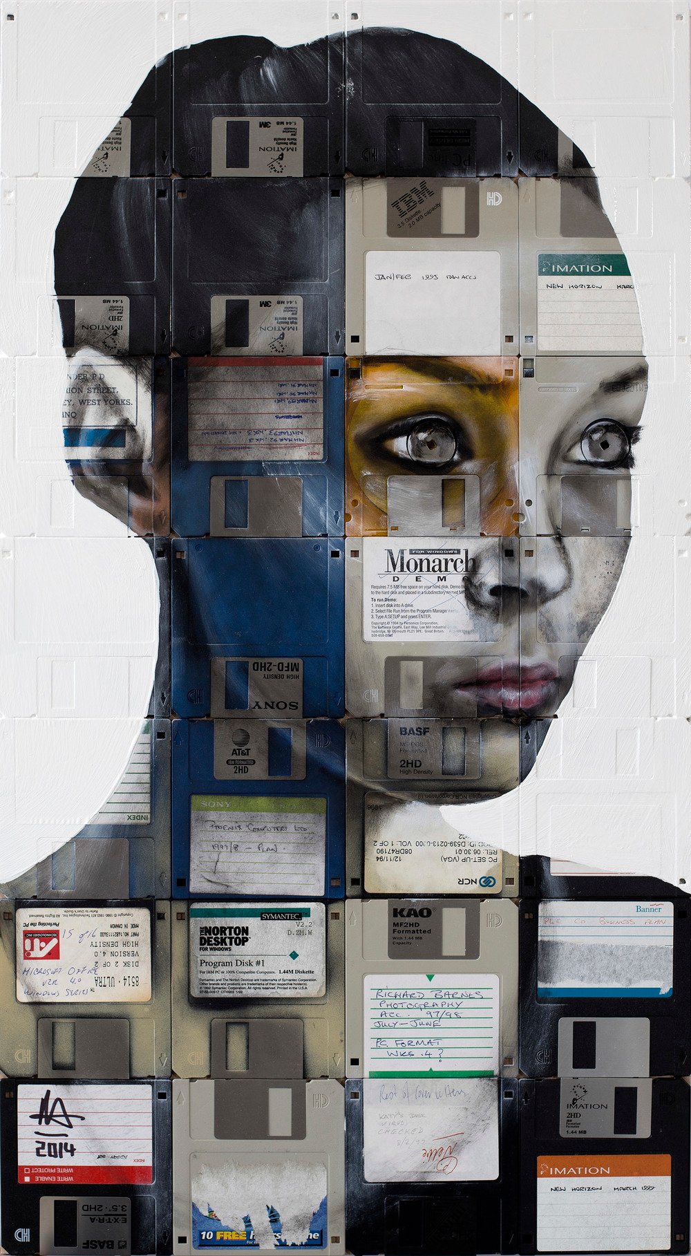 NICK GENTRY - Painting-Negative Films-Disk-Monarch