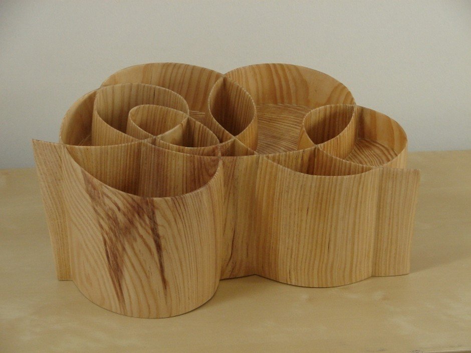 Xavier Puente Vilardell - Pine Wood Sculpture - 75556