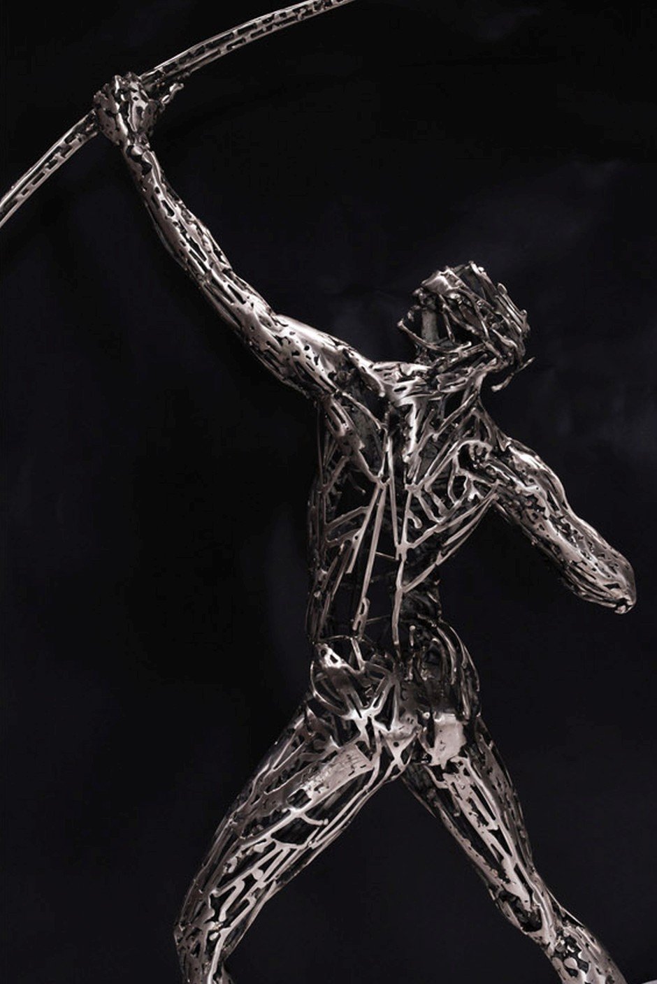 Human Steel Scrap Sculptures by Jordi Diez Fernandez