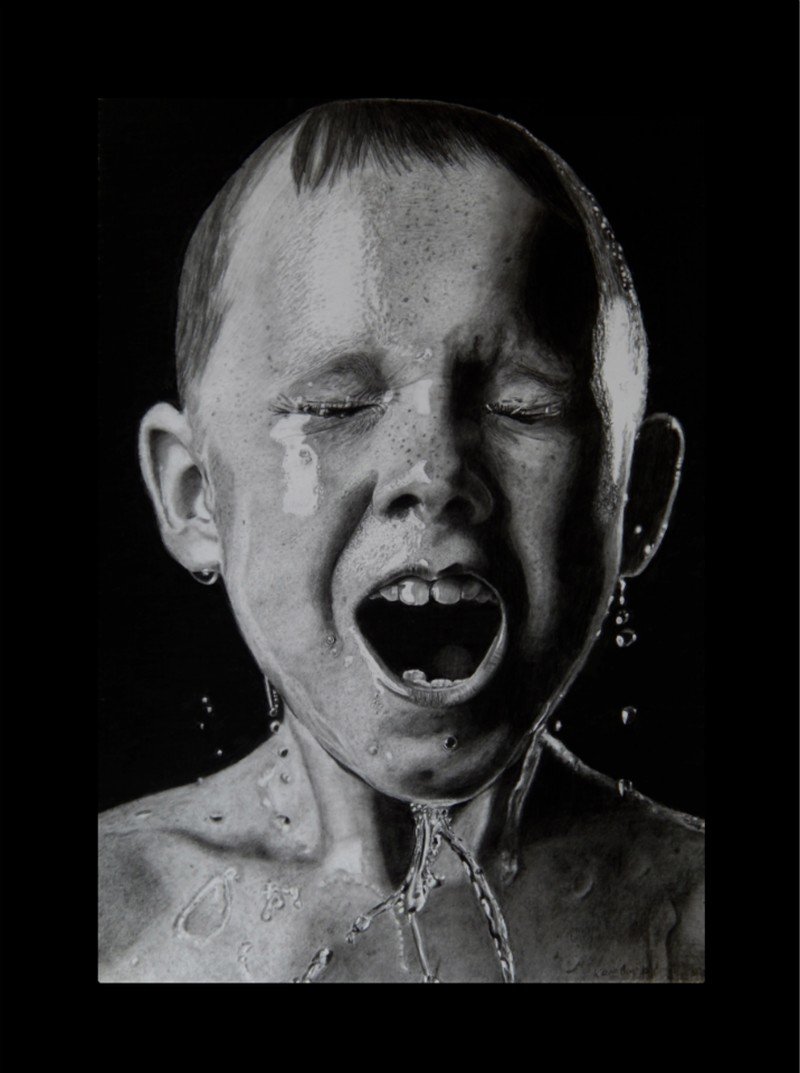 Keith More and his amazing hyperrealistic pencil drawings 