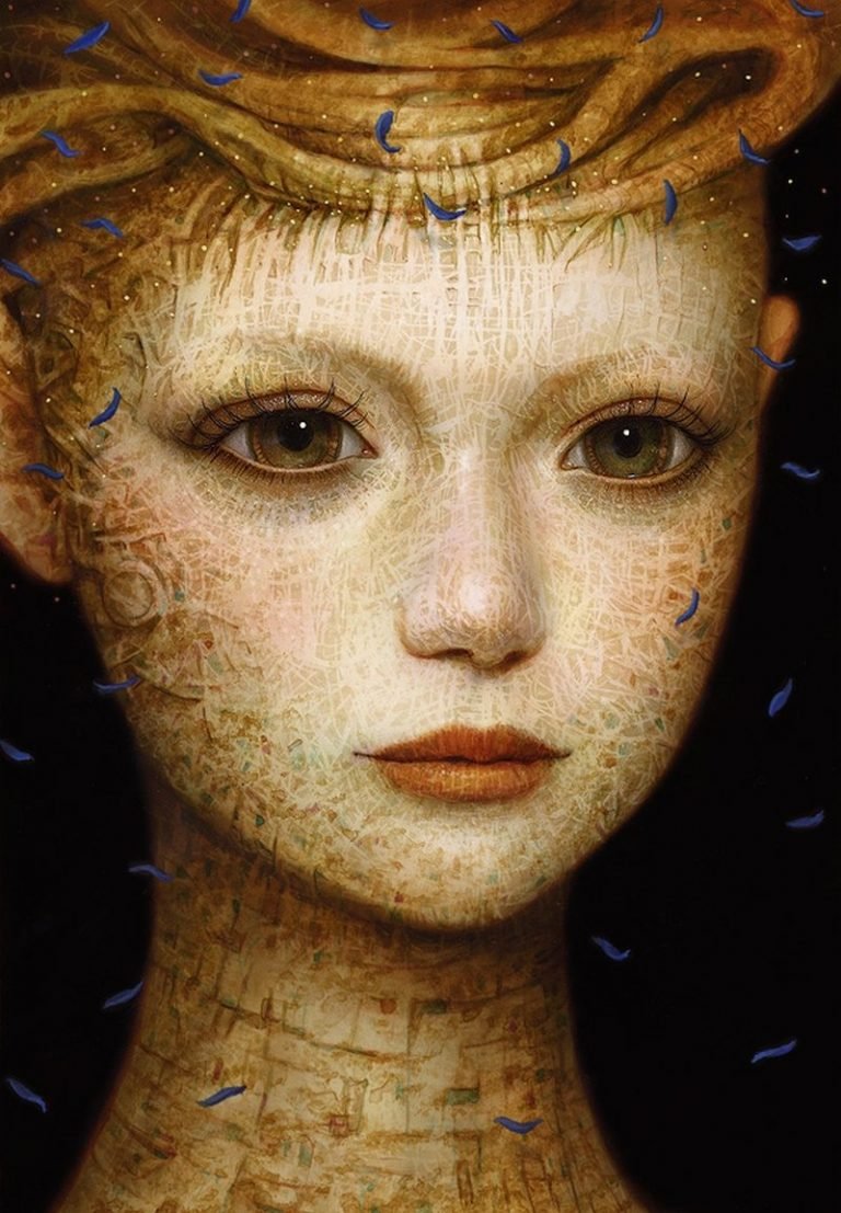 Naoto Hattori's painting series of gorgeous Cosmic Goddesses ...