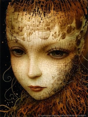 Naoto Hattori's painting series of gorgeous Cosmic Goddesses ...