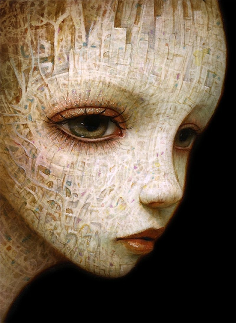 Naoto Hattori's painting series of gorgeous Cosmic Goddesses ...