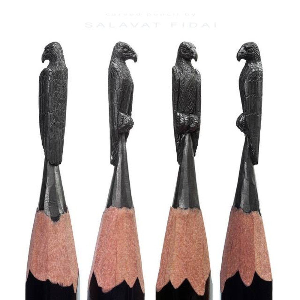 Salavat Fidai-pencil-sculpture-asw483