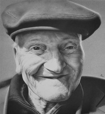 Pencil Drawing Portraits of Older People by Antonio Finelli ...