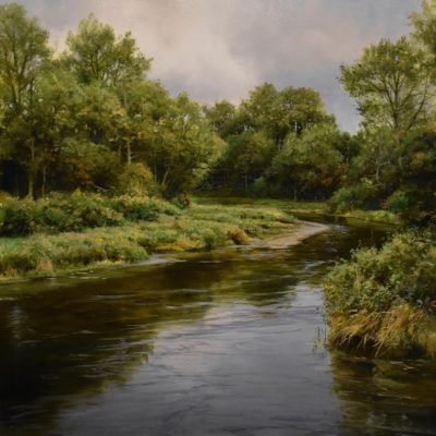 Renato Muccillo Painting - Confluence in Late Summer | MOMENTS Journal