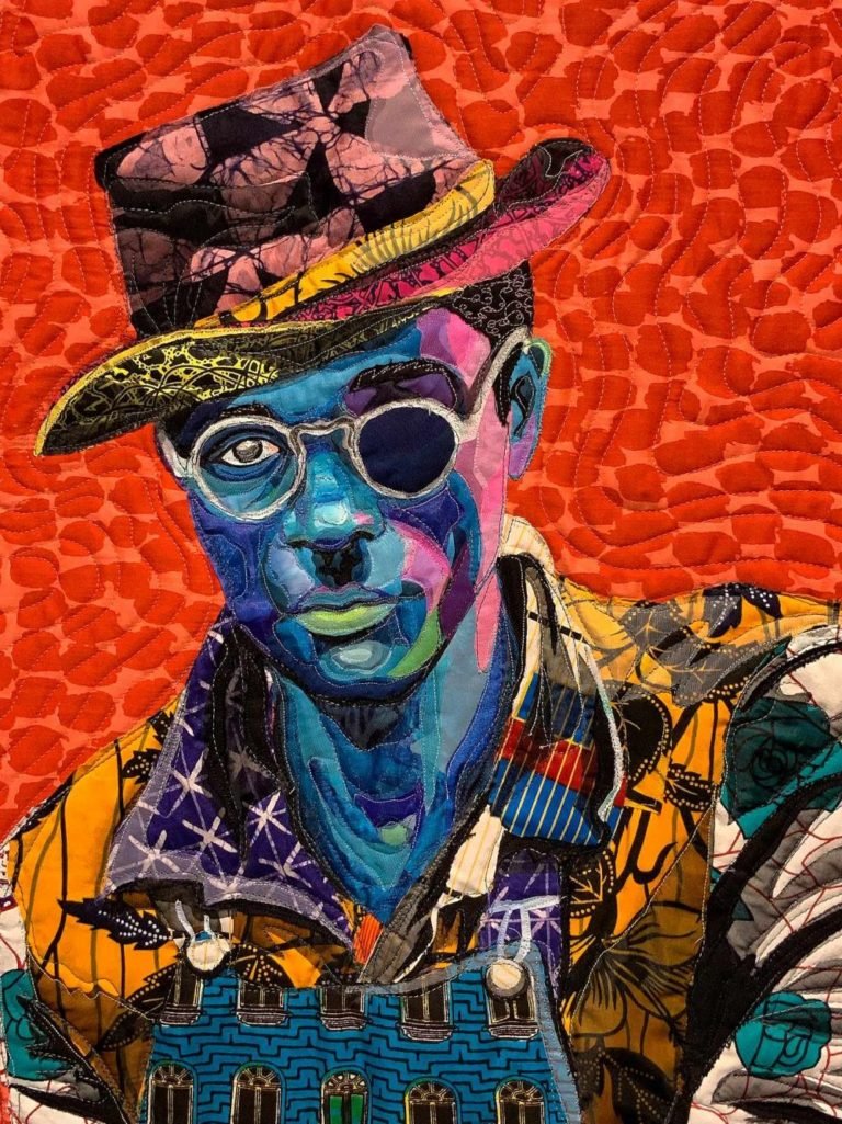 Colorful Portrait Quilts by Bisa Butler --- meticulously crafted with ...